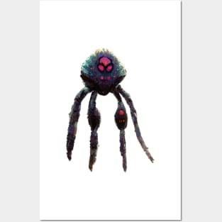 Tarantula Spider Spiders Graphic Illustration Posters and Art